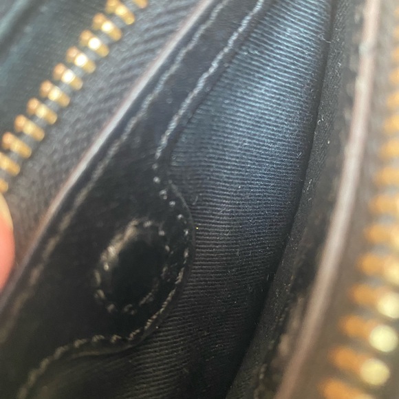 Fossil Cheetah Print purse wristlet/ shoulder bag - Picture 8 of 10